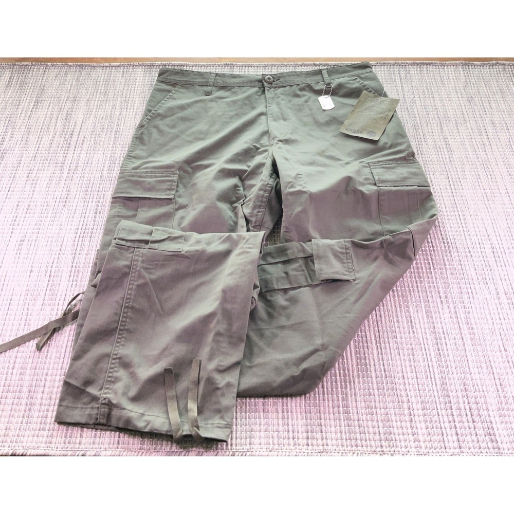 Rothco BDU Cargo Pants Mens Large Regular Olive Drab Green 8 Pocket Utility New